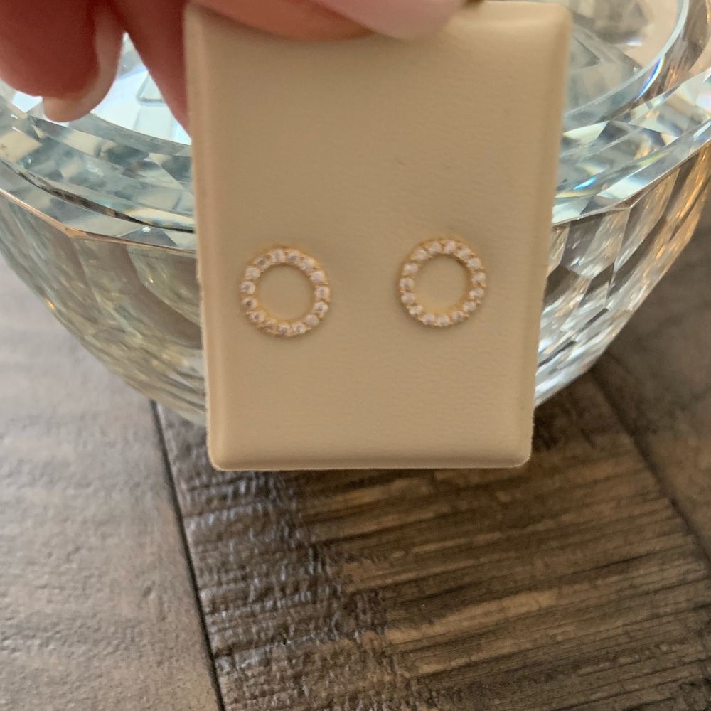 New 10K Yellow Gold Earrings
